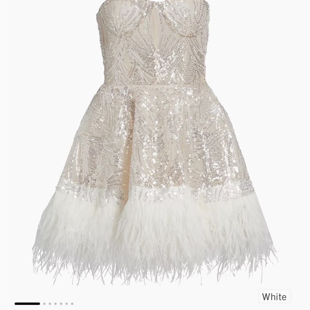 Mademoiselle Beaded Mini Dress